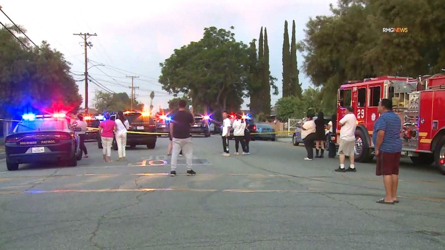 Two officers were hospitalized after being shot by a suspect in a Baldwin Park neighborhood on May 31, 2025. (RMG)