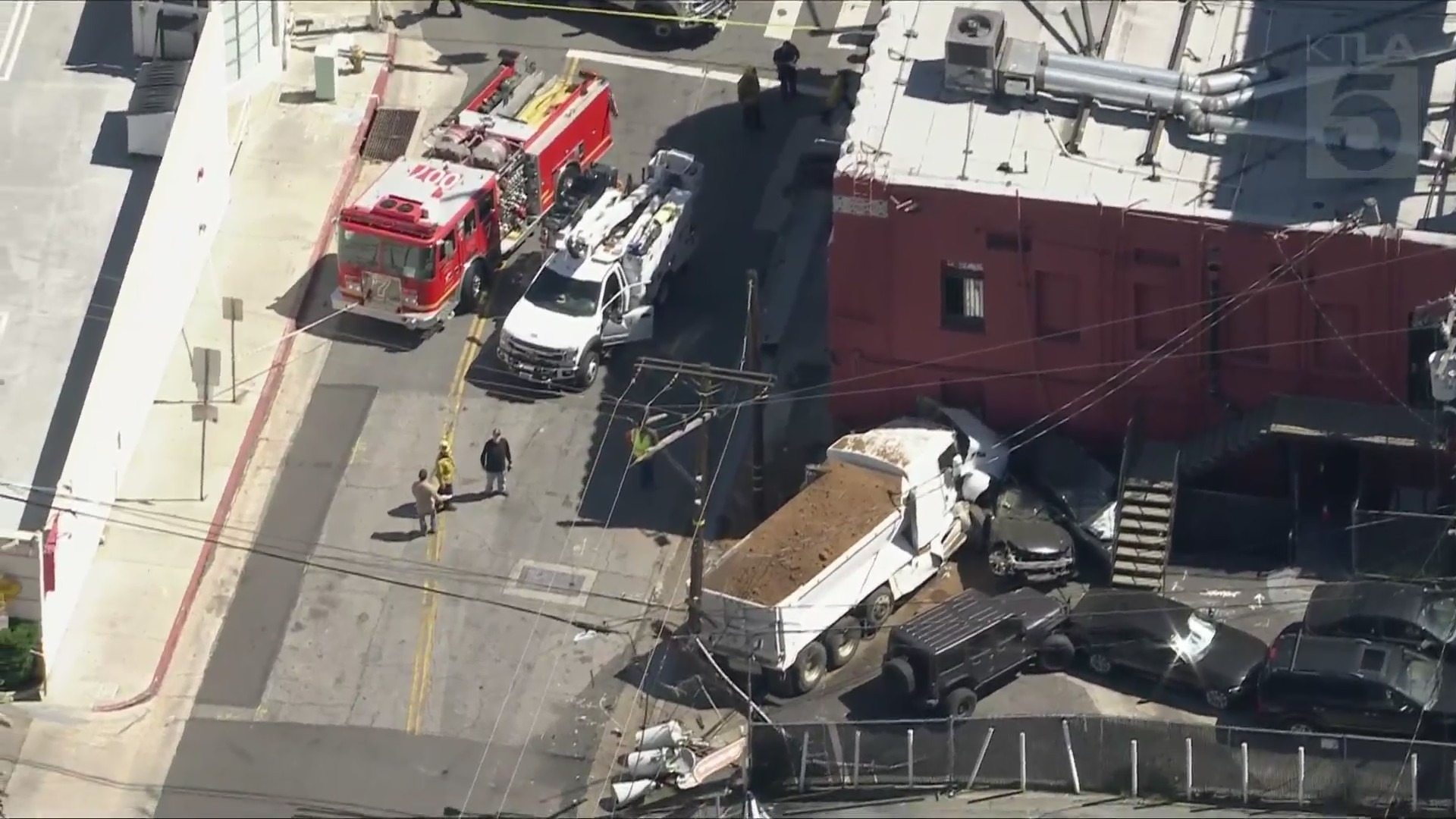 Truck into Whisky a Go Go