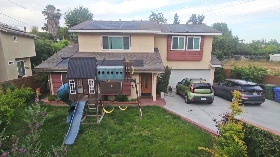 A homeowner in Rosemead said strangers continue showing up at her front door after a scammer listed their home for rent on a popular travel website. (KTLA)