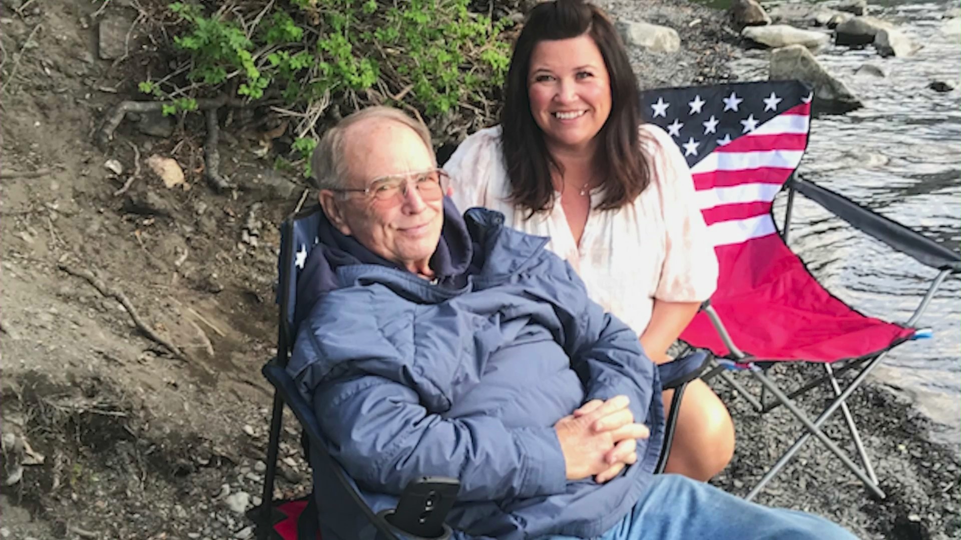 James Norman and his daughter, Nicole Lauritsen, are seen in a family photo.