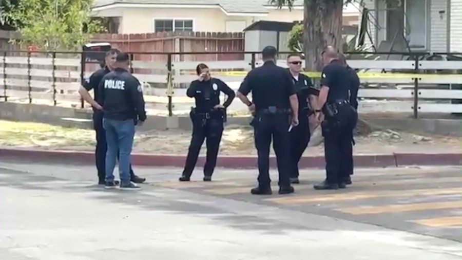 Two people were killed following a stabbing and an officer-involved shooting in North Hollywood on May 16, 2025. (Citizen)