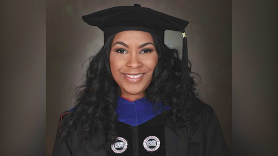 Cameisha Clark, 35, is seen in a photo provided by her family.