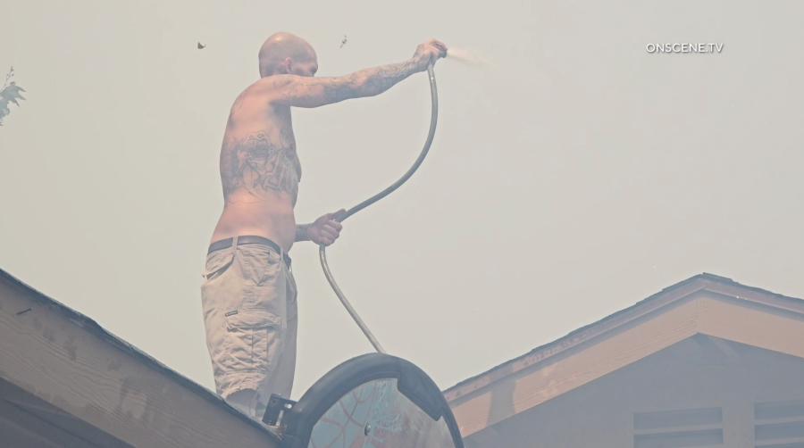 Mandalay Fire in Riverside County