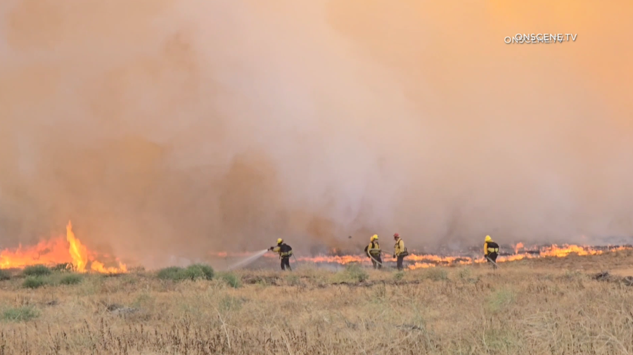 Mandalay Fire in Riverside County