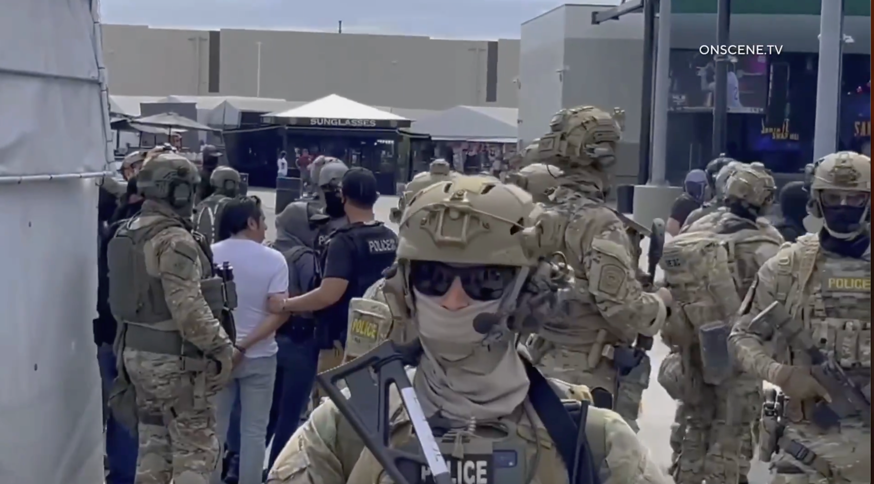 Santa Fe Springs Swap Meet ICE raids