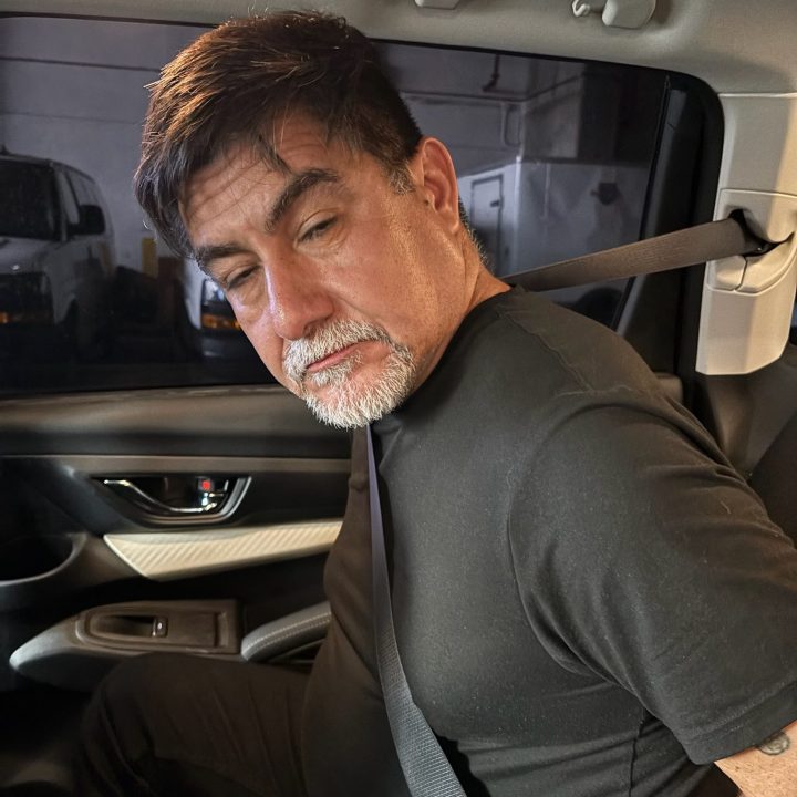 David Huerta, President of SEIU California, is seen following an arrest by federal agents in downtown Los Angeles on June 6, 2025. (US Attorney Bill Essayli)