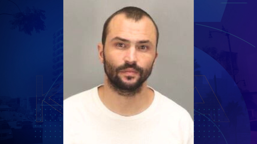Roman Neely, 30, of Hemet, is seen in a booking photo from the Riverside County Sheriff's Department.