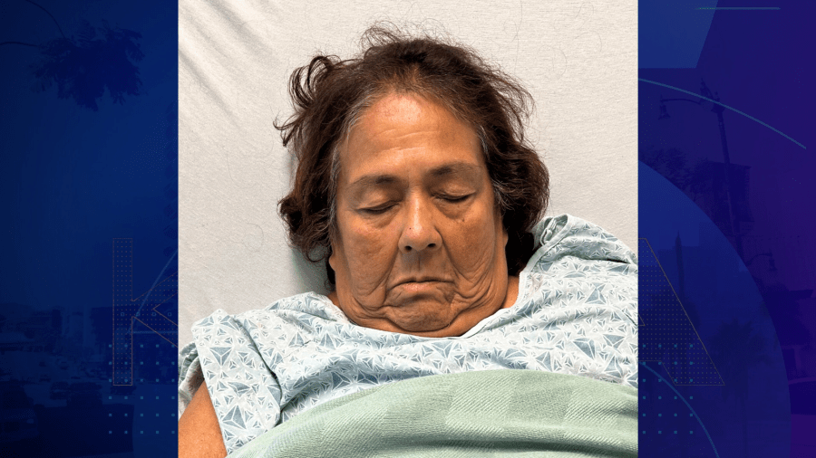 The first patient is a woman around 68 years old. She was found at a bus stop at Pacific Avenue and Slauson Boulevard in Huntington Park. (St. Francis Medical Center)