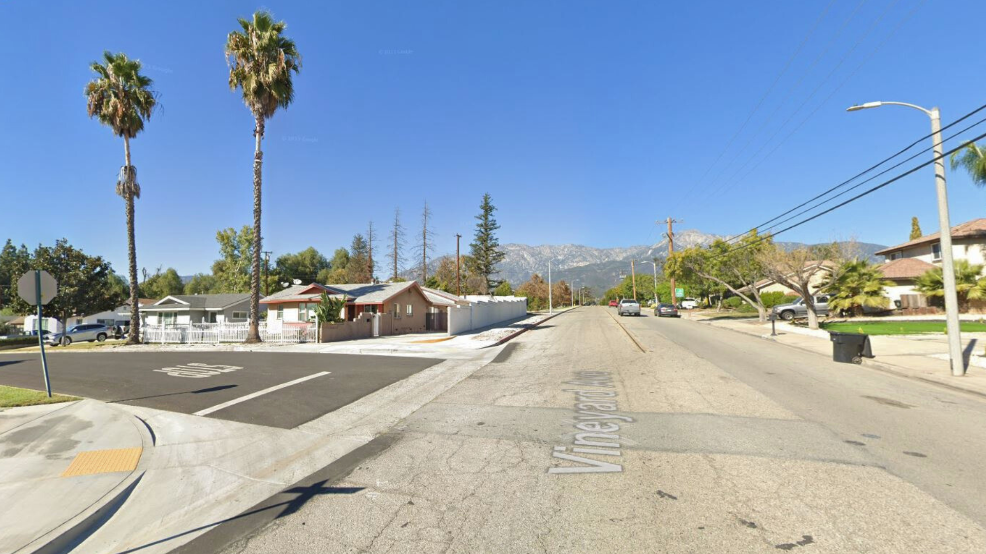 The intersection of Vineyard Avenue and Church Street in Rancho Cucamonga. (Google Maps)
