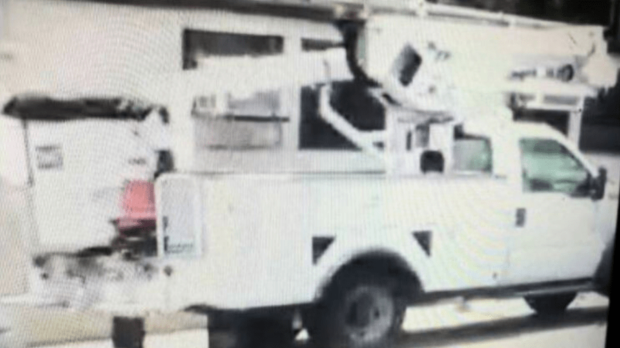 The stolen truck was an all-purpose utility vehicle used by the Los Angeles County Sheriff's Department. (LASD)