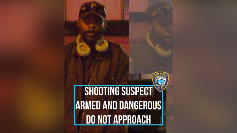 Police released this image of a man wanted in connection with a shooting at a Santa Monica shopping mall on June 25, 2025. (Santa Monica Police Department)