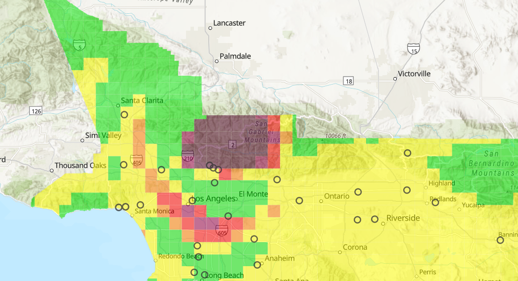 Hazardous air quality
