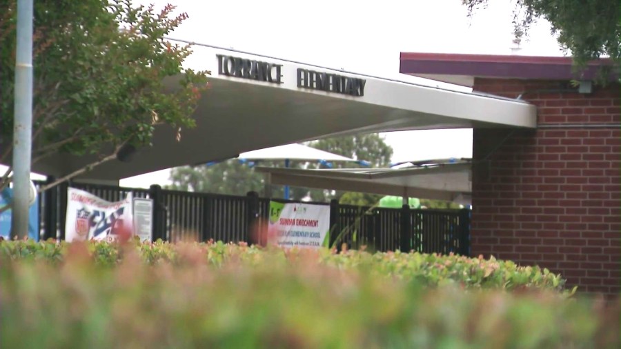 Torrance Elementary School in Torrance, California. (KTLA)