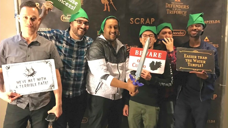 Moe Rahman, (third from left), is seen with friends in a personal photo.