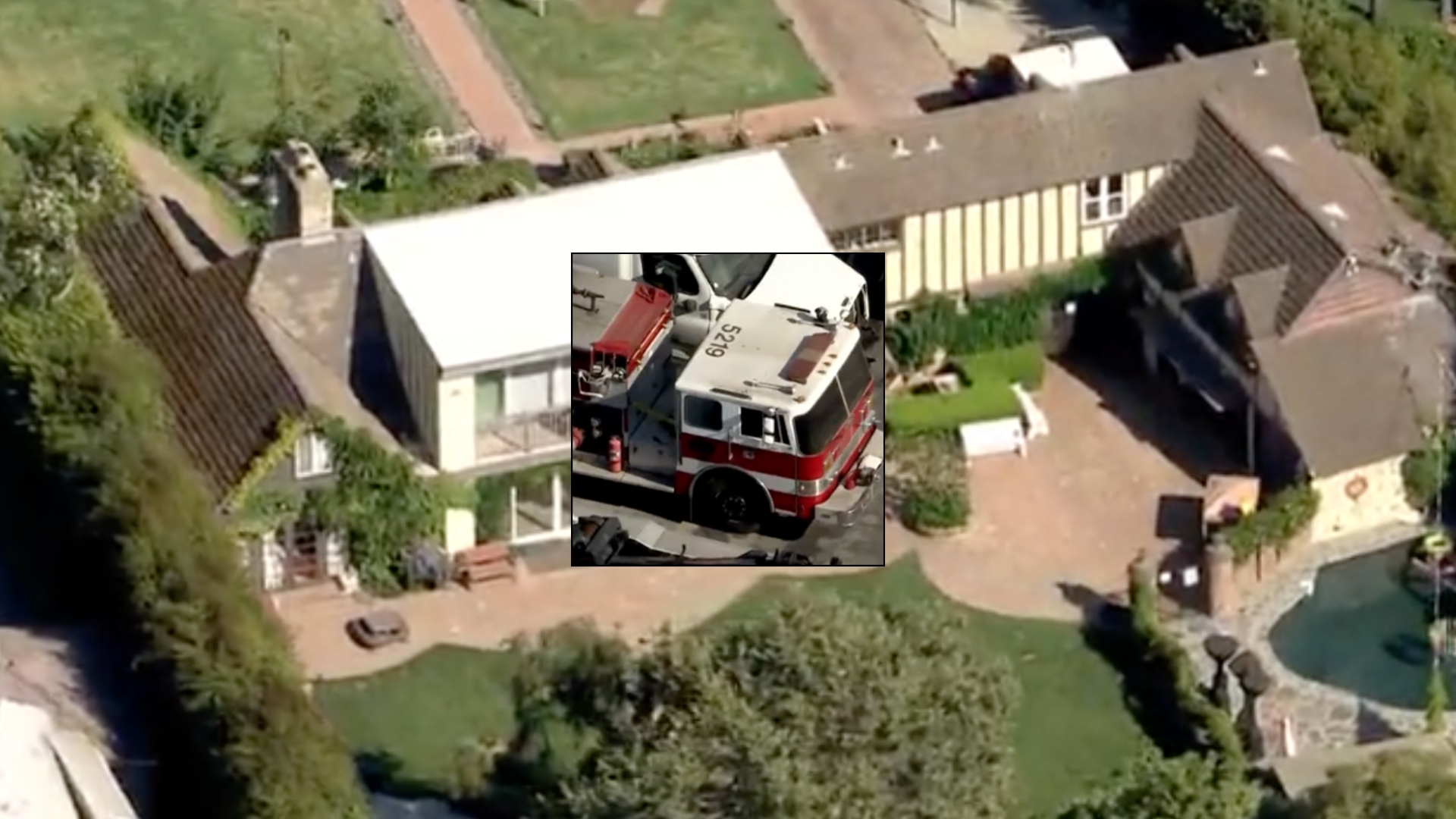 Brentwood fire truck raid
