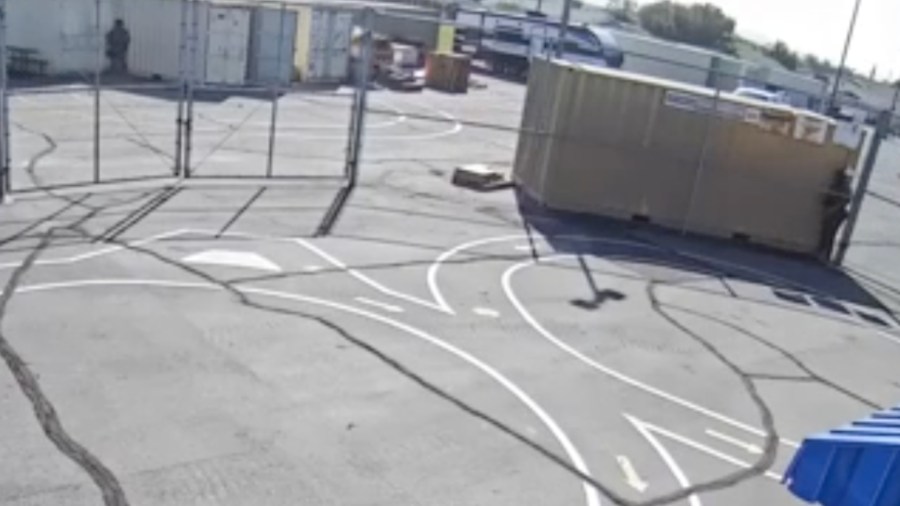 ICE agents urinating on school grounds