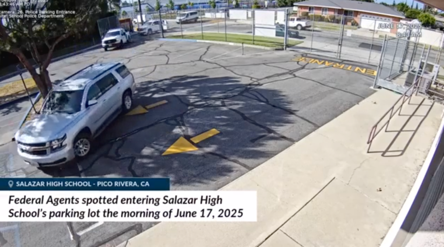 ICE agents urinating on school grounds