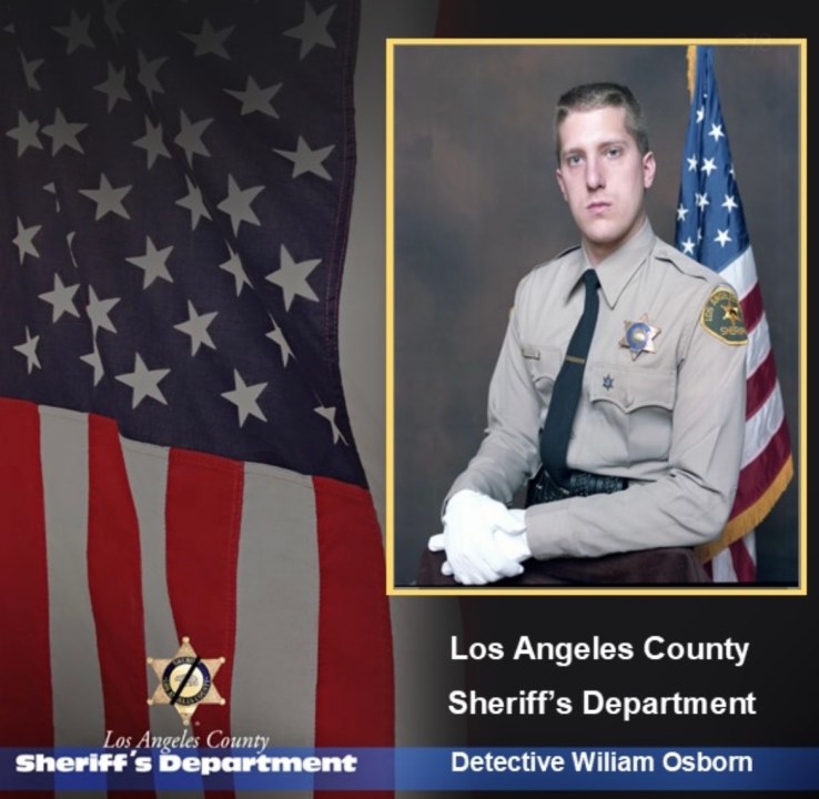 Detective William Osborn with the Los Angeles County Sheriff's Department.