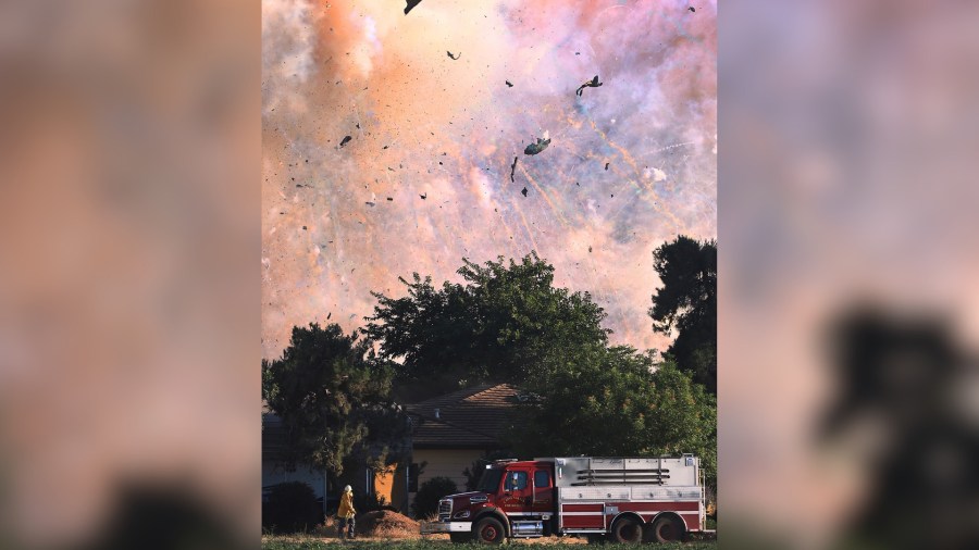 Fireworks Warehouse Explosion