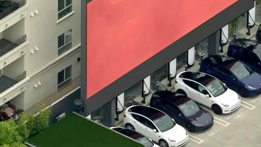 Tesla's Diner screen