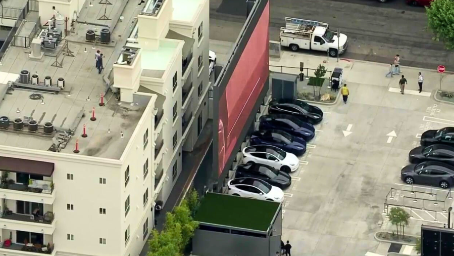 Tesla's Diner screen