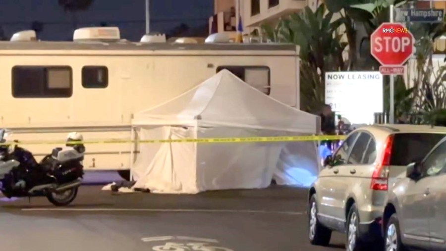 A 9-year-old child was killed and a 19-year-old victim was hospitalized after an RV driver struck them in L.A.'s Koreatown neighborhood on July 31, 2025. (RMG)