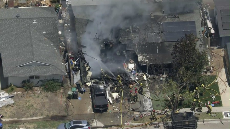 Simi Valley house fire