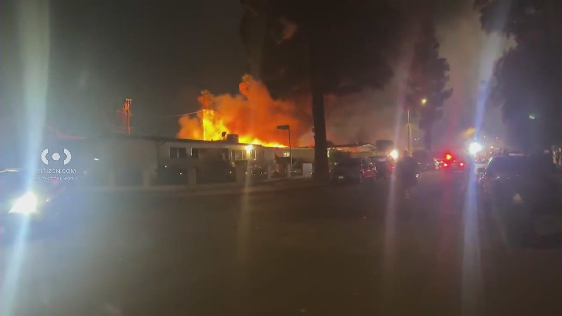 Pacoima Fireworks fire