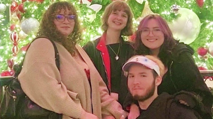 From left: Jordan Partridge, Julie Harmori, Sam Skocilic and Armand Del Campo are seen in a personal photo. (GoFundMe)