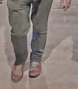 Cannabis farm burglary suspect shoes