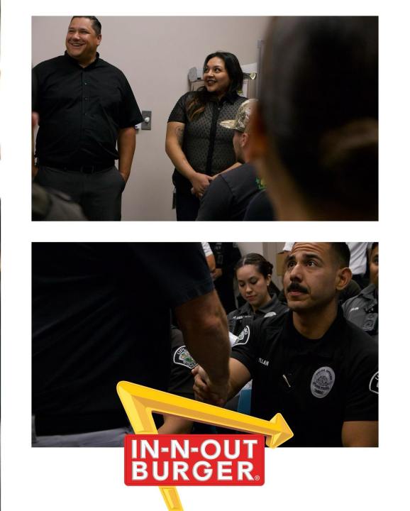In-N-Out Upland PD visit