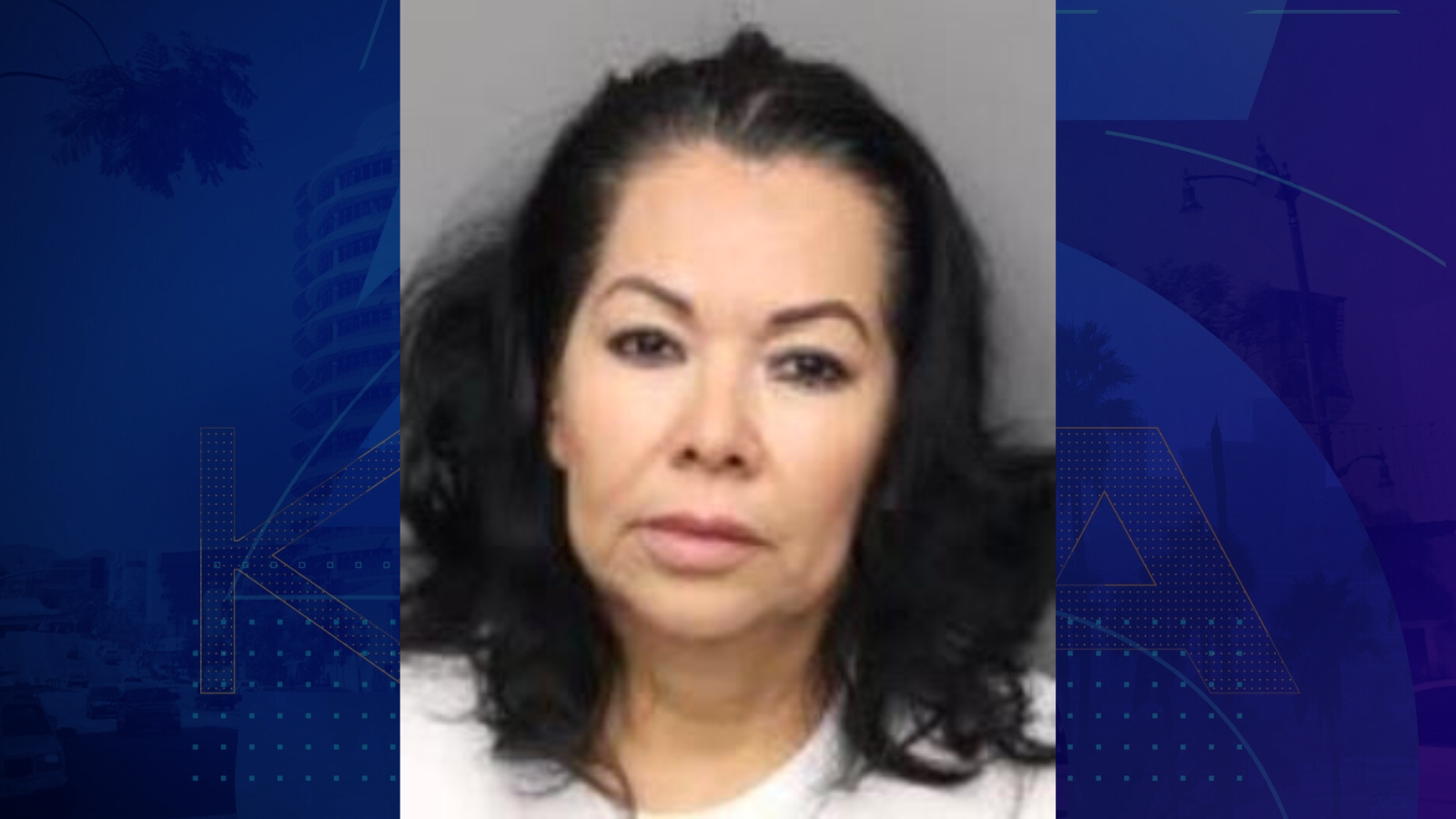 Consuelo Carrasco-Ramirez, 53, of Hemet, is seen in a booking photo from the Riverside County Sheriff’s Office.