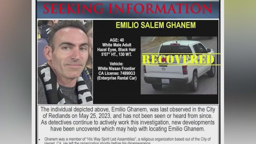 Missing person Emilio Ghanem