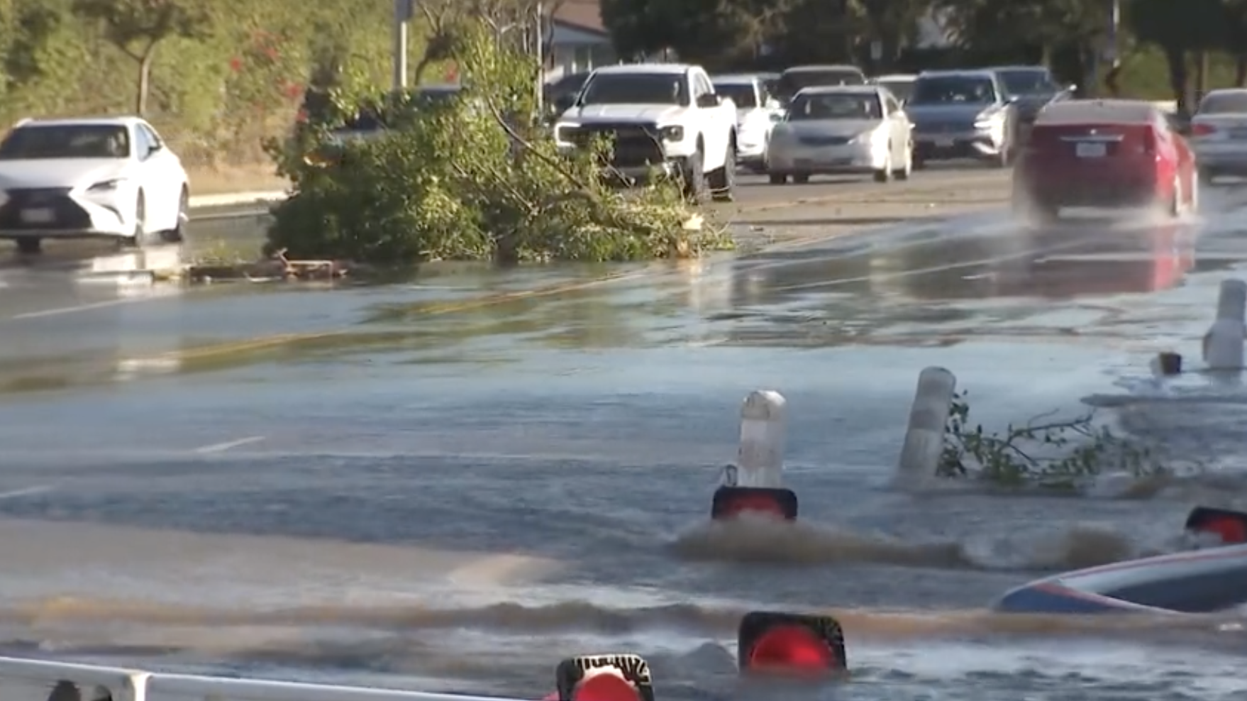LADWP water valve break