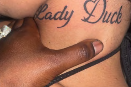 Lady Duck tattoo