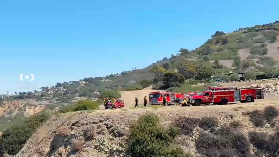 Authorities are investigating after a body was found at the bottom of a cliff in Palos Verdes Estates on Aug. 30, 2025. (Citizen)
