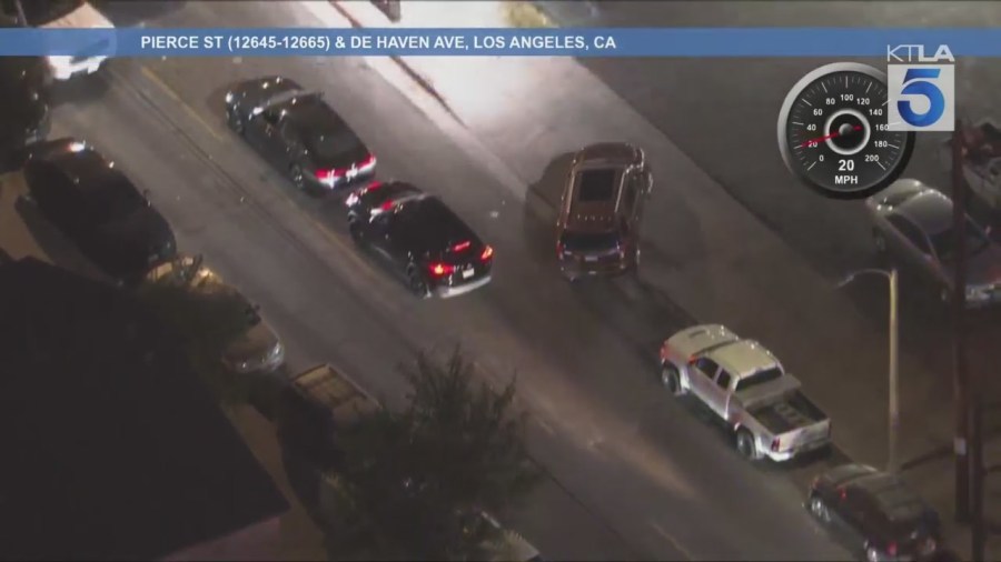 stolen vehicle pursuit