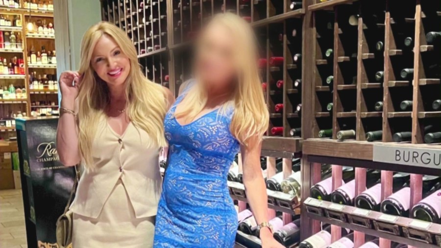 Camille Anderson, (left) best known for hosting the show “Selling Mega Mansions,” was knocked to the ground and robbed while walking in Beverly Hills. (Camille Anderson)