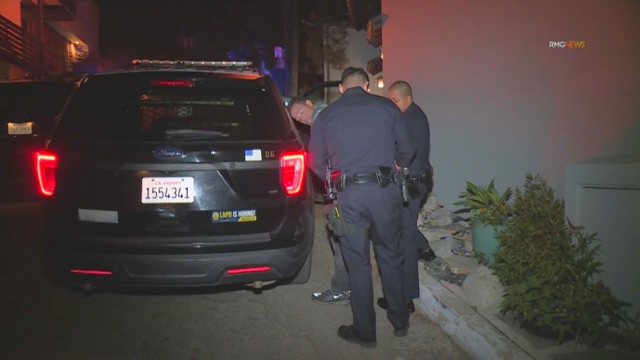 A male burglary suspect was arrested after attempting to break into a Hollywood Hills home on Aug. 2, 2025. (RMG)
