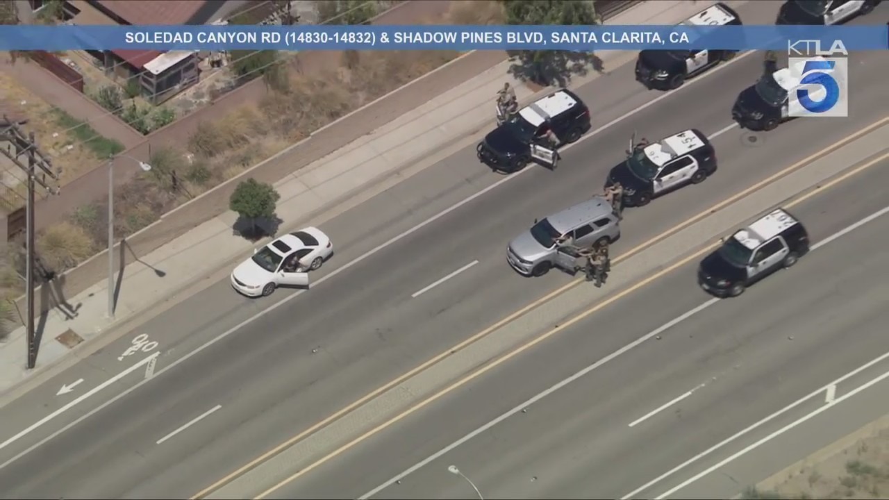 Pursuit driver surrenders