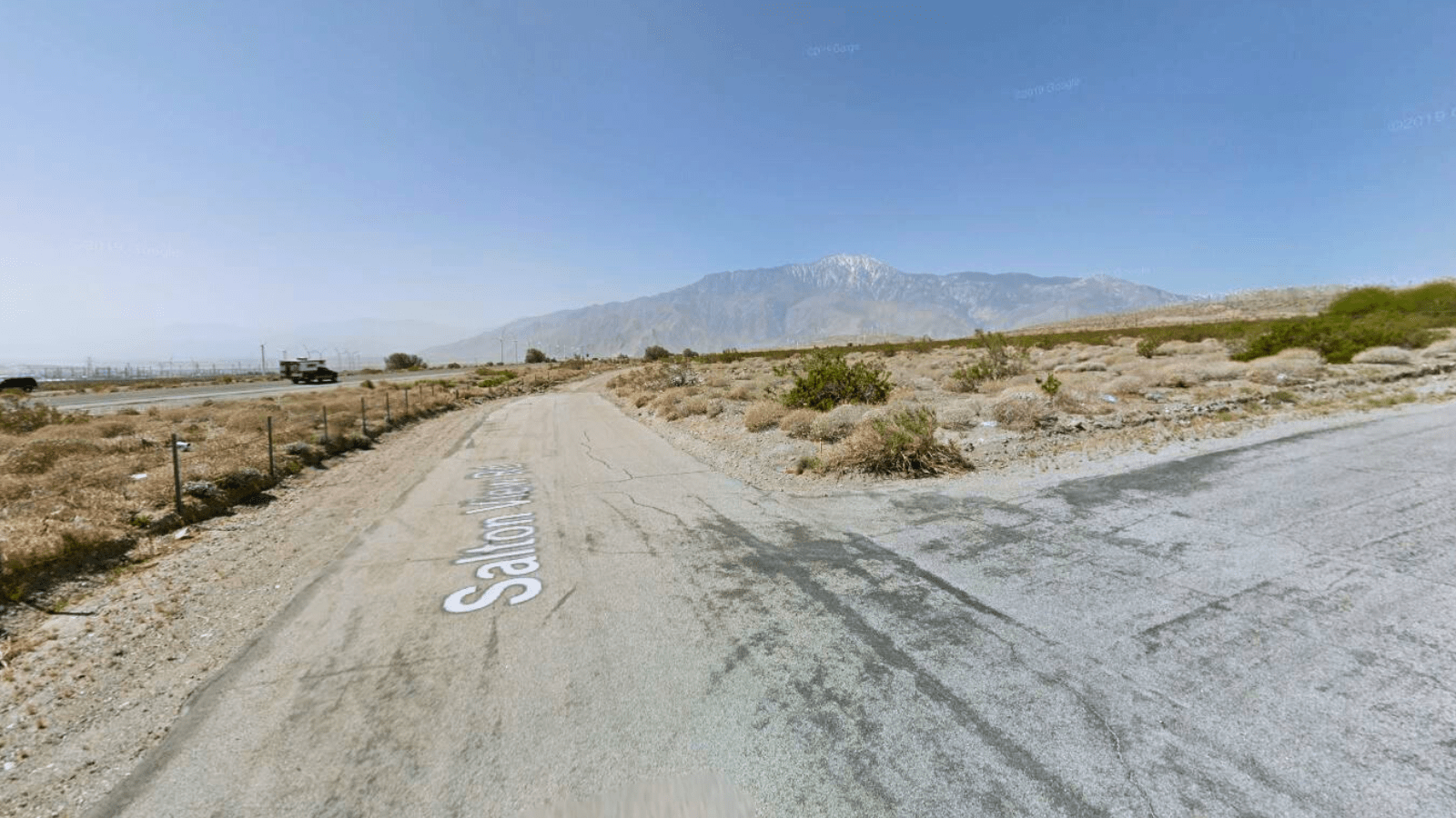 Authorities are investigating after human remains were found near Esparta Avenue and Salton View Road in Whitewater in Riverside County. (Google Maps)