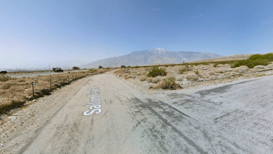 Authorities are investigating after human remains were found near Esparta Avenue and Salton View Road in Whitewater in Riverside County. (Google Maps)