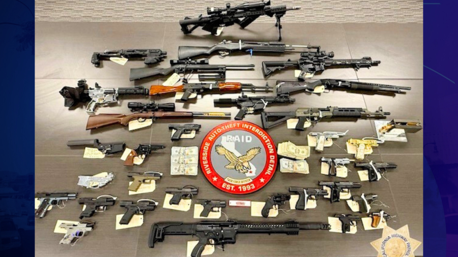 Six people were arrested during a bust operation targeting Long Beach Performance, which authorities described as a sprawling auto theft crime group. (California Highway Patrol)