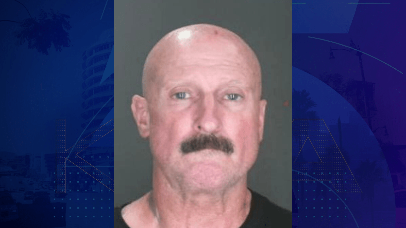 Wade Bush, 60, of Colton, is seen in a booking photo from the Colton Police Department.