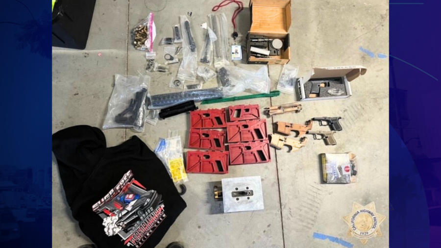 Six people were arrested during a bust operation targeting Long Beach Performance, which authorities described as a sprawling auto theft crime group. (California Highway Patrol)