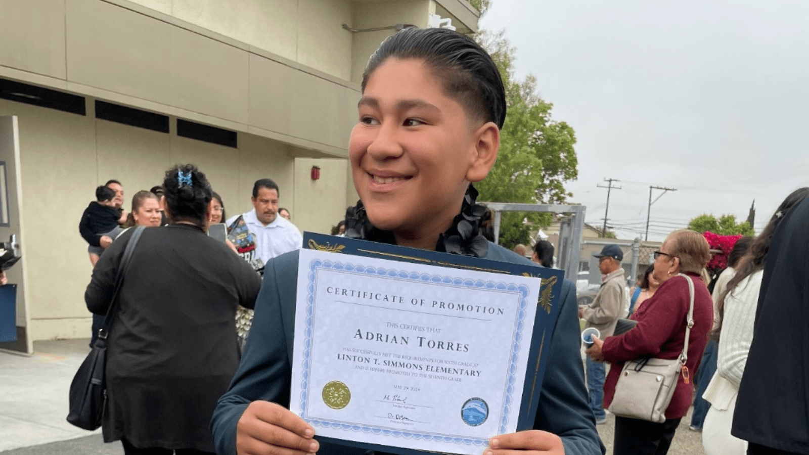 Adrian Torres as seen in a photo from family members included in a GoFundMe.