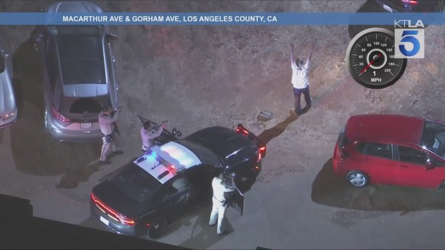 Wrong Way driver pursuit