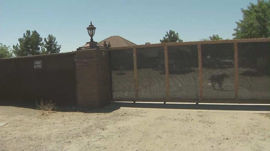 Authorites served several search warrants at properties owned by “His Way Spirit Led Assemblies” religious group in the Inland Empire. (KTLA)