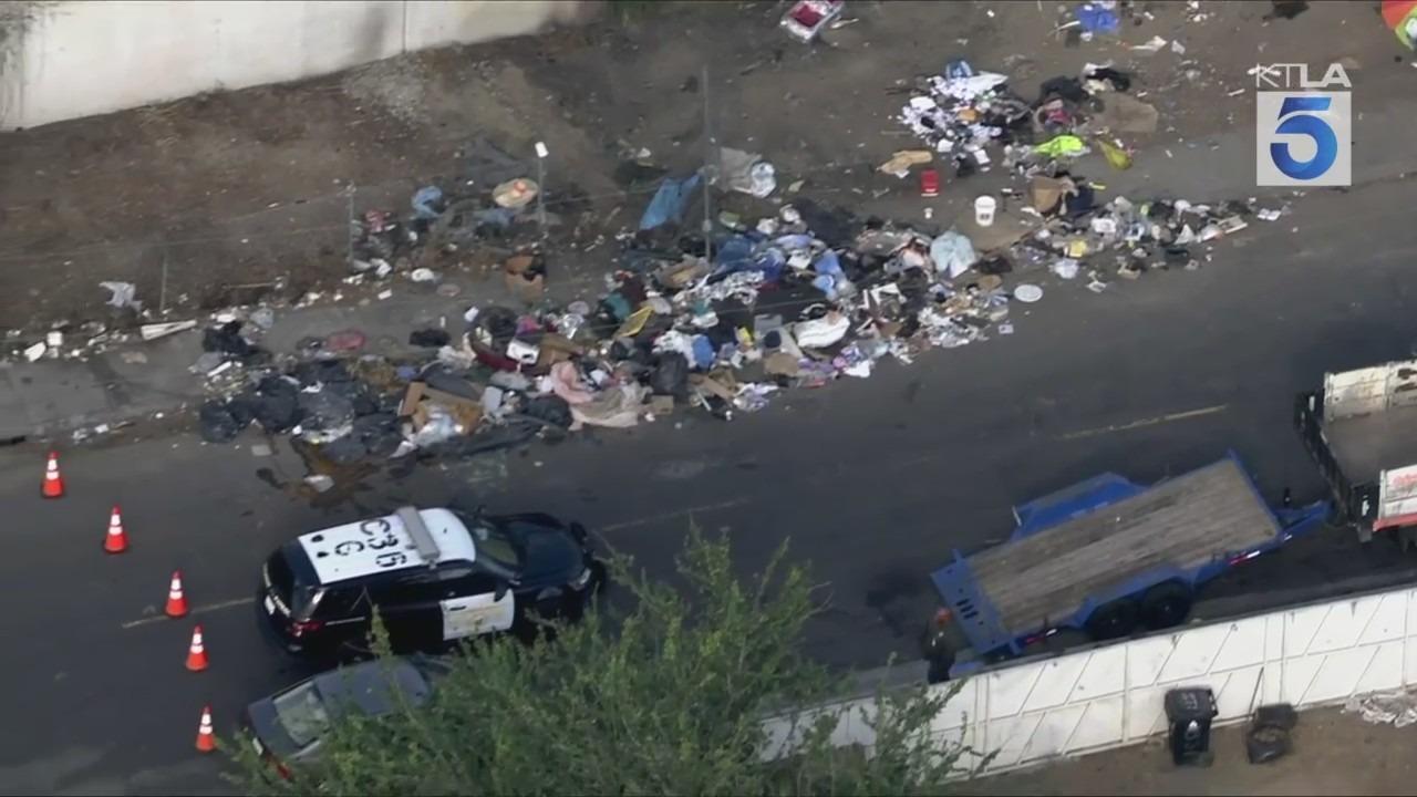 South L.A. encampment cleared