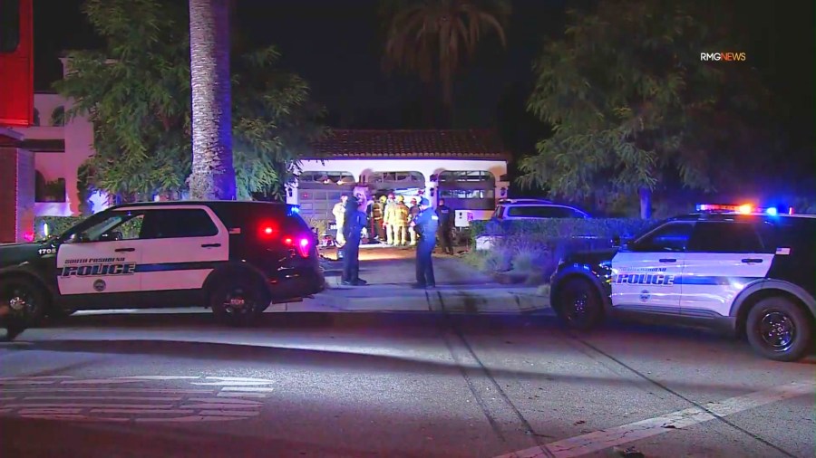 One person was killed and two others were injured after a speeding driver crashed into the same South Pasadena home on Aug. 12, 2023. (RMG)